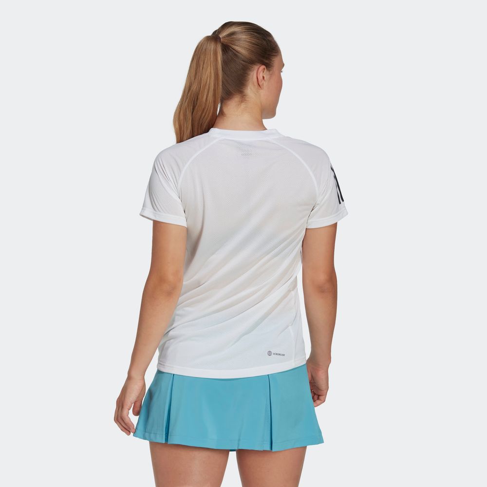 Foto 5 pulgar | Playera Adidas Blanca para Mujer