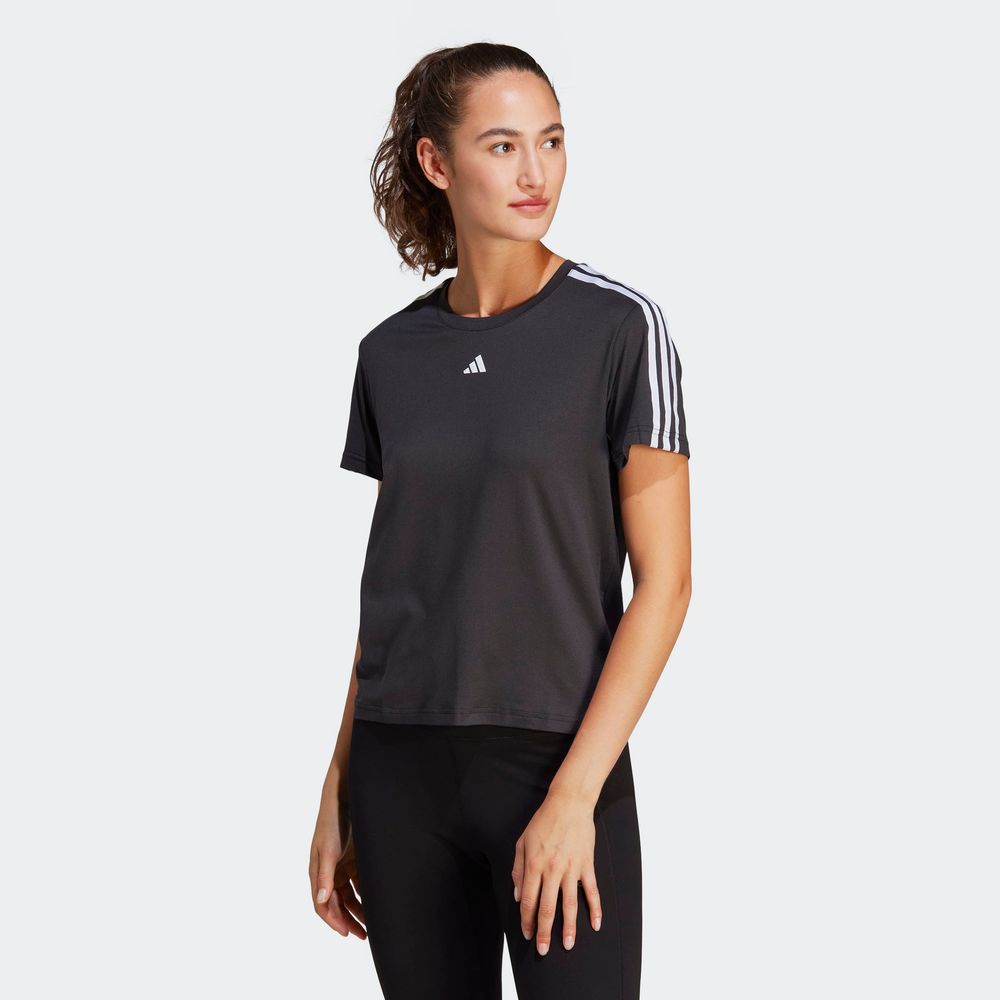 Foto 4 pulgar | Playera Adidas Negra para Mujer