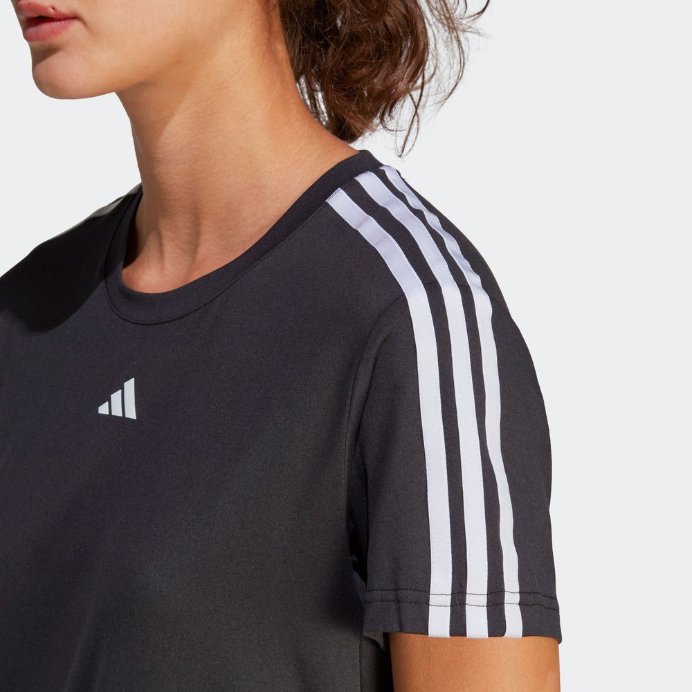 Foto 8 pulgar | Playera Adidas Negra para Mujer