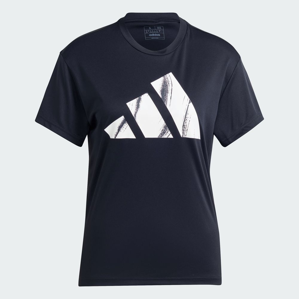 Foto 3 pulgar | Playera Adidas Run It Brand Love Negra para Mujer