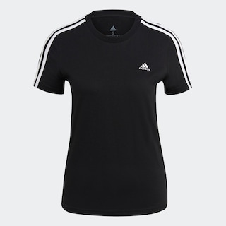 Foto 2 | Playera Adidas Negra para Mujer