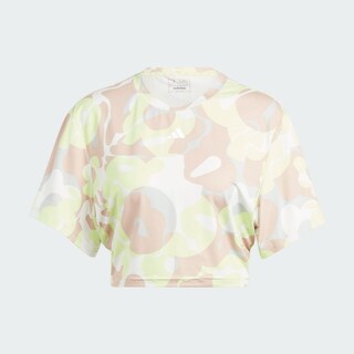 Foto 2 | Playera Adidas Train Essentials Verde para Mujer