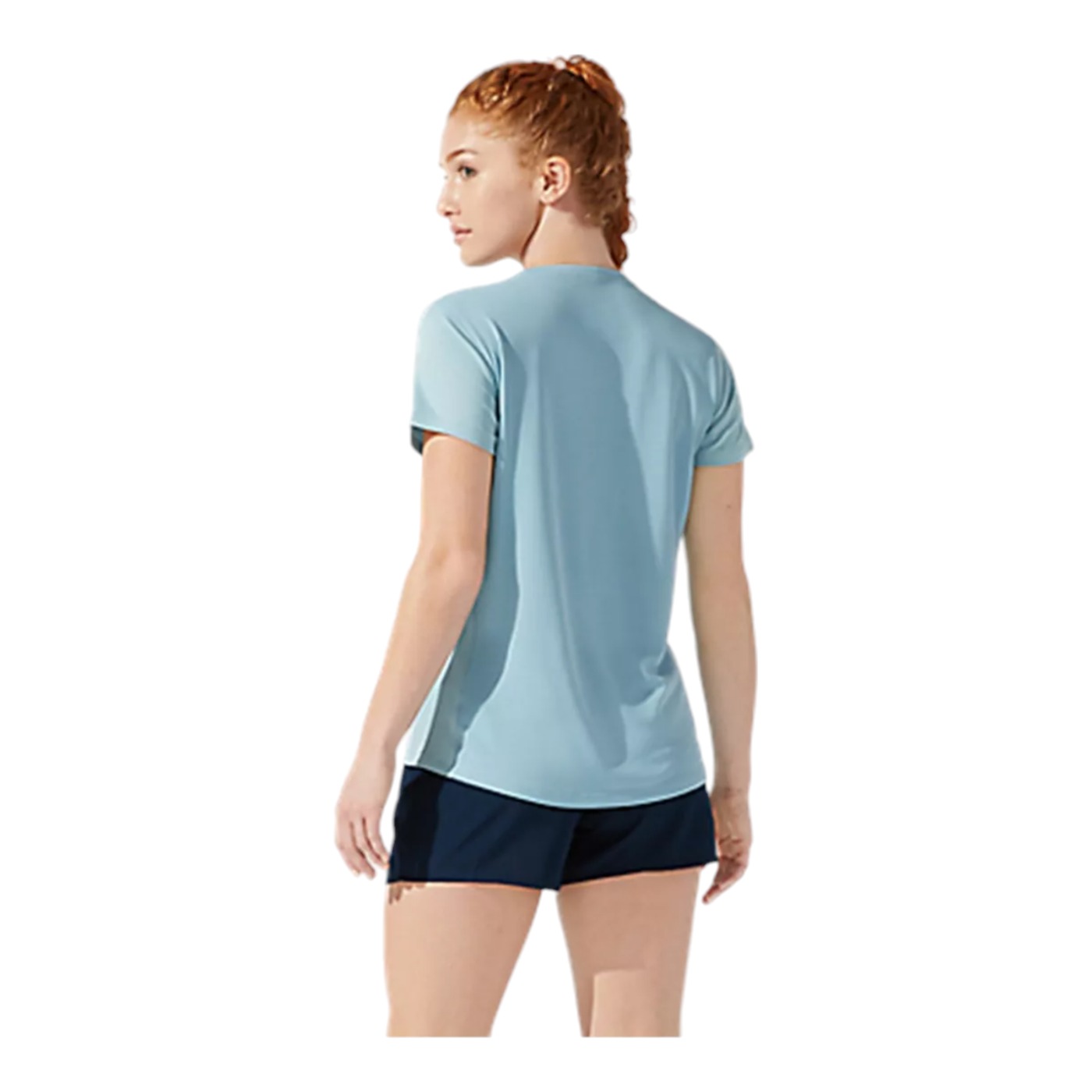Foto 3 pulgar | Playera Asics Silver Azul para Mujer