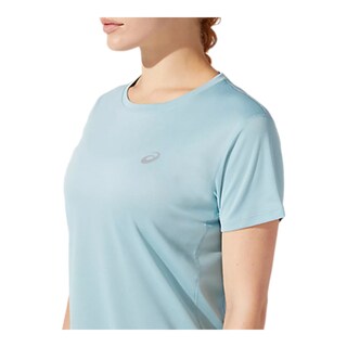 Foto 4 | Playera Asics Silver Azul para Mujer