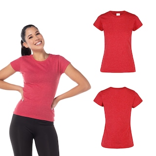 Foto 2 | Playera Yazbek Roja para Mujer