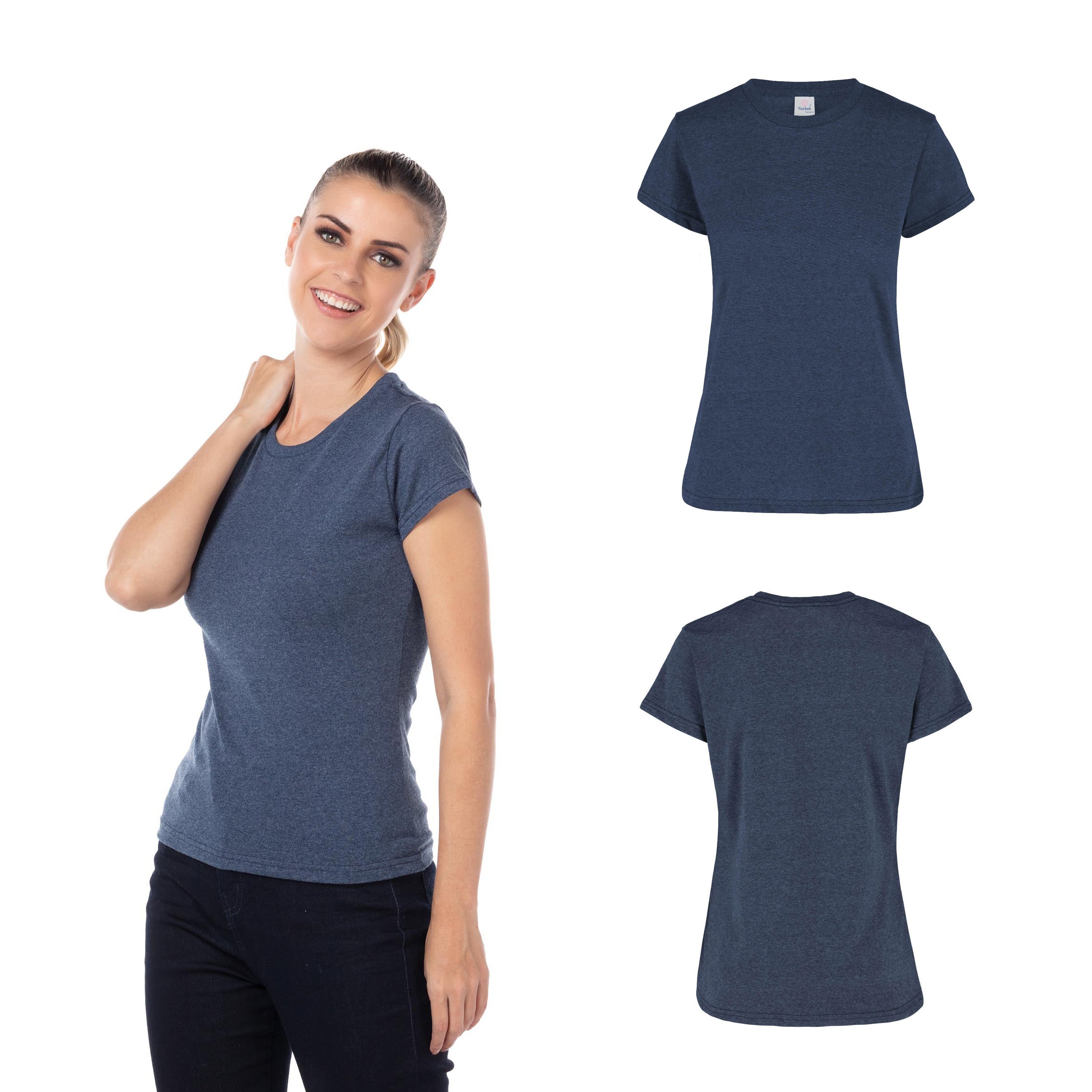 Foto 2 | Playera Yazbek Azul para Mujer