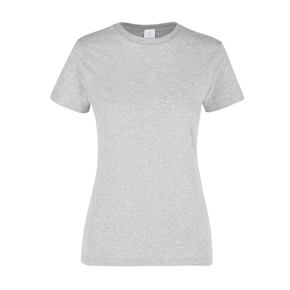 Foto 2 pulgar | Playera Yazbek Gris 100% Algodón para Dama