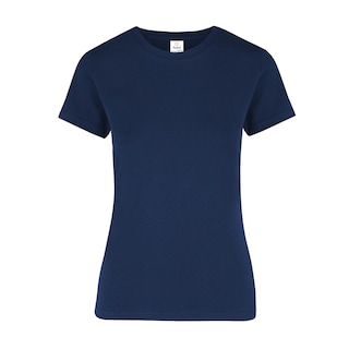 Foto 1 | Playera Cuello Yazbek Azul Marino para Mujer