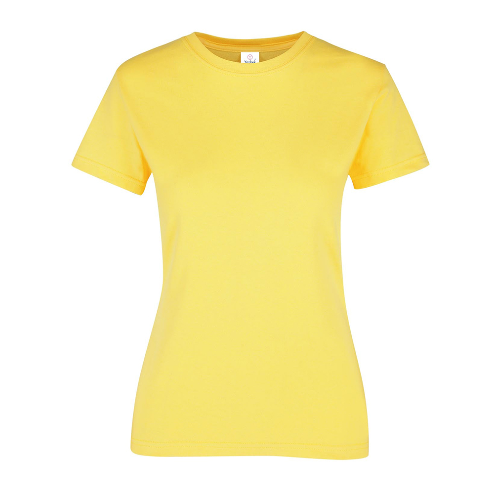 Playera Yazbek Amarilla 100% Algodón para Dama