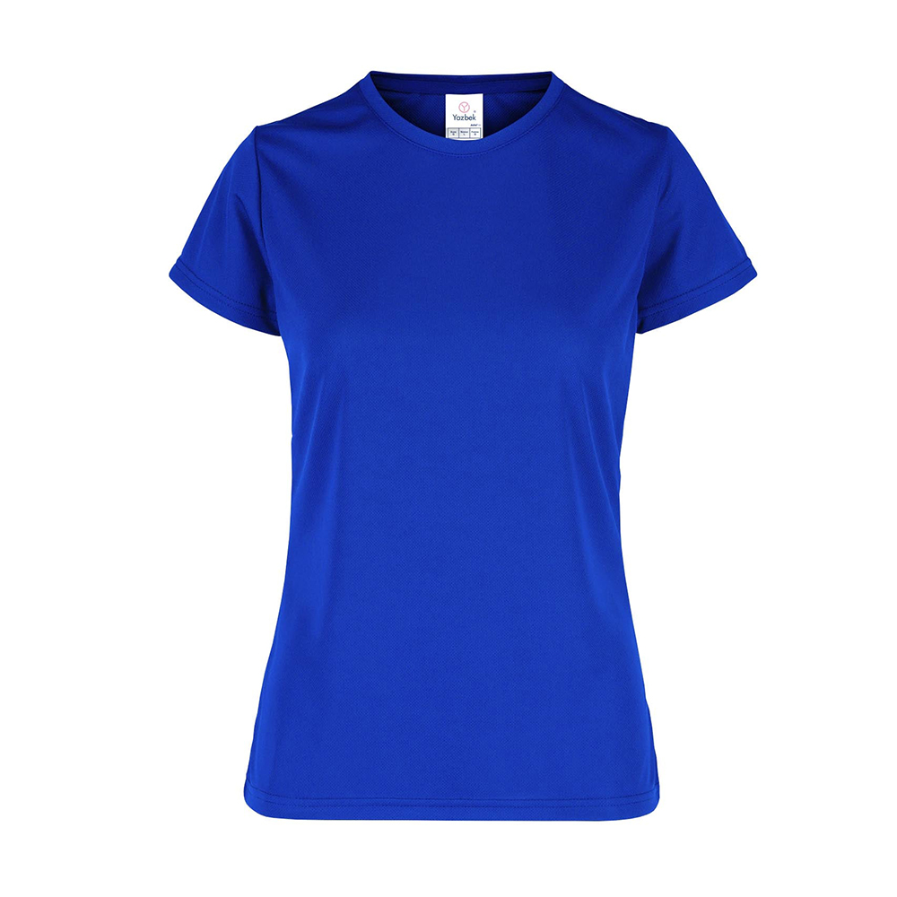 Foto 1 | Playera Cuello Redondo Yazbek Azul Royal para Mujer
