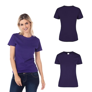 Foto 2 | Playera Yazbek Morado para Mujer