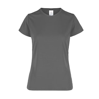 Foto 1 | Playera Cuello Redondo Yazbek Gris para Mujer