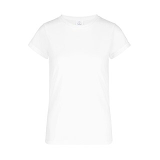Foto 1 | Playera Cuello Redondo Yazbek Blanca para Mujer