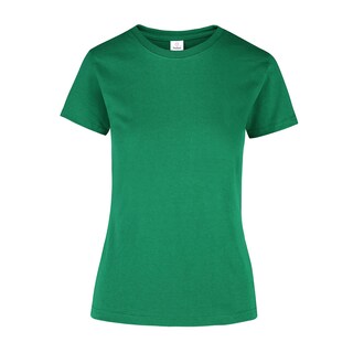 Foto 1 | Playera Cuello Redondo Yazbek Verde para Mujer