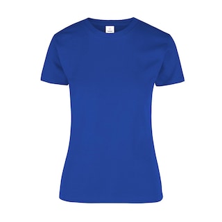 Foto 1 | Playera Cuello Redondo Yazbek Azul Royal para Mujer