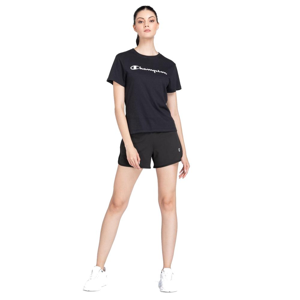 Foto 5 pulgar | Playera Champion Classics Tee Epnss23p13w19 Negra para Mujer