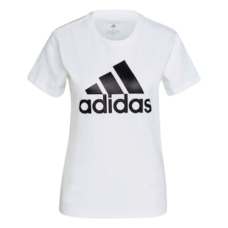 Foto 1 | Playera Adidas Loungewear Essentials Blanca para Mujer