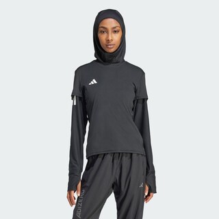 Foto 4 | Playera De Running Adizero Essentials Adidas Negro Mujer