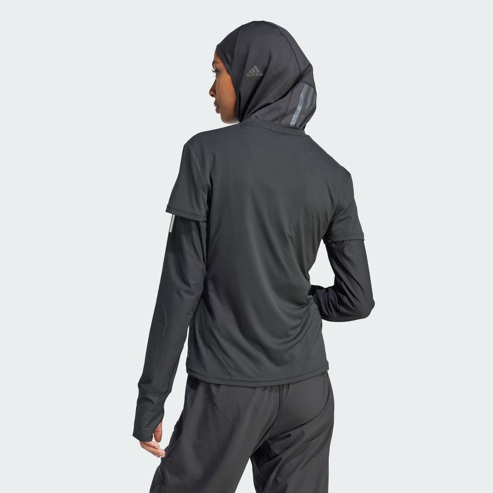 Foto 6 pulgar | Playera De Running Adizero Essentials Adidas Negro Mujer