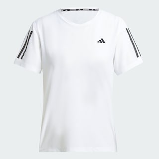 Foto 2 | Playera Adidas Own The Run Blanca para Mujer