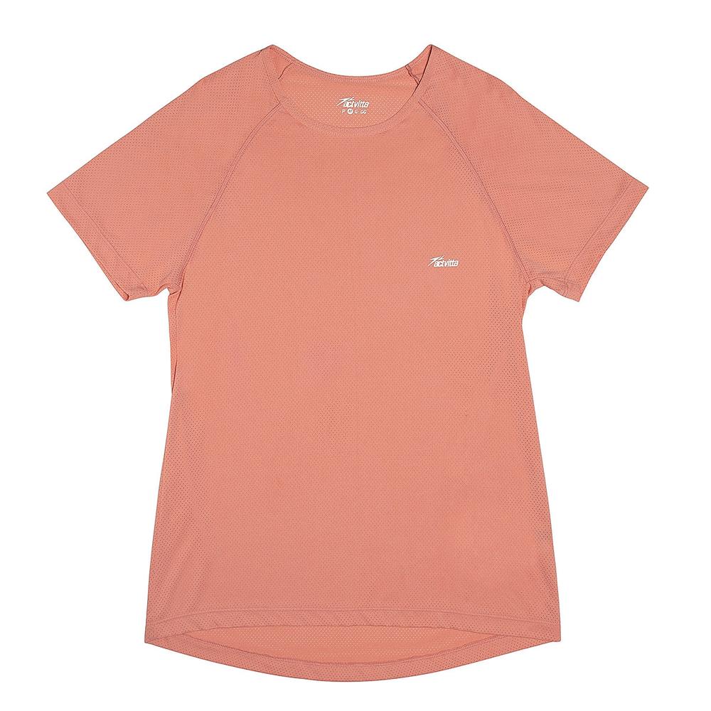Foto 4 pulgar | Playera Para Mujer Actvitta 40001.1.25400 Coral