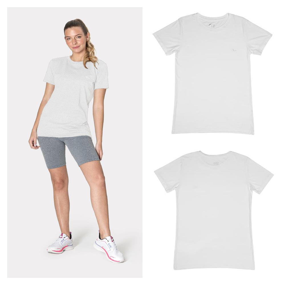 Foto 3 pulgar | Playera Para Mujer Actvitta 40001.3.25403 Blanco