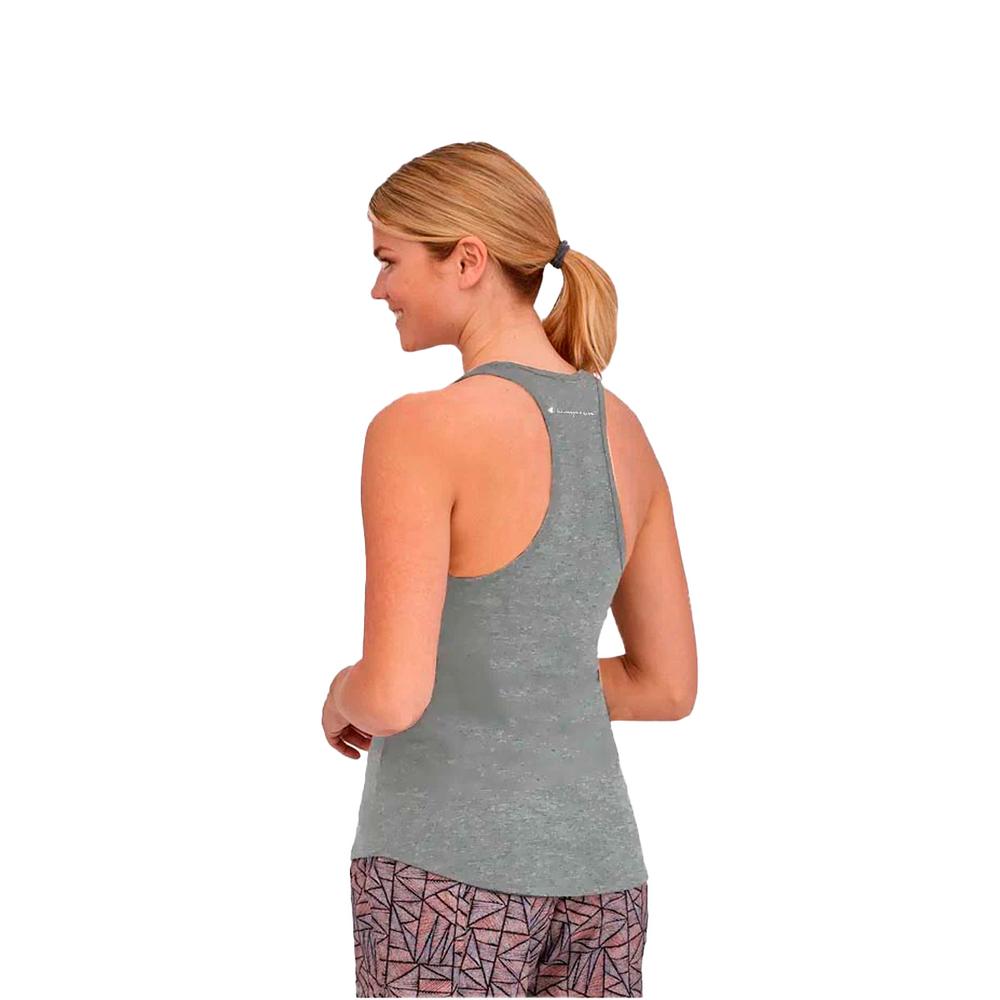 Foto 4 pulgar | Playera Champion Gris para Mujer