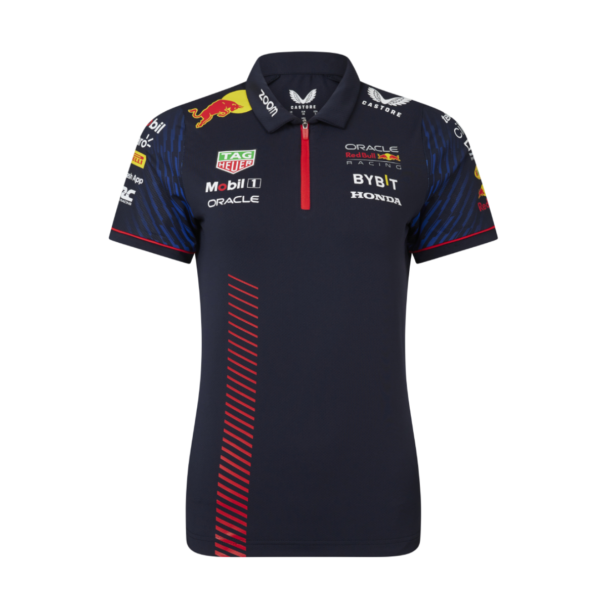 Foto 2 pulgar | Camiseta Polo Oficial 2023 Red Bull Racing Azul para Mujer