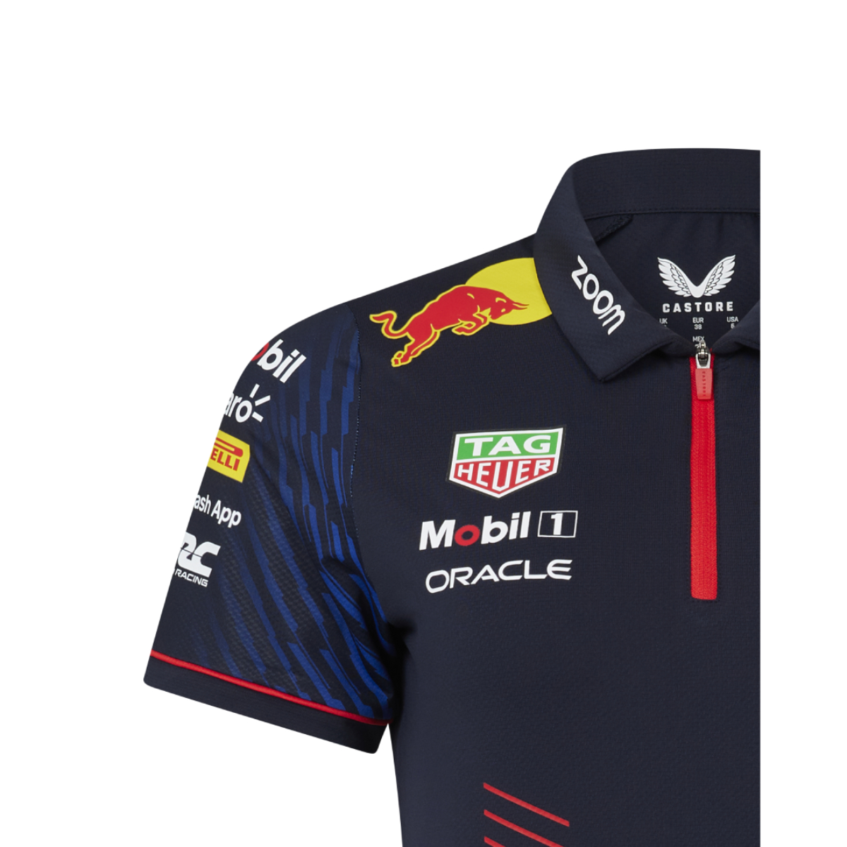Foto 3 | Camiseta Polo Oficial 2023 Red Bull Racing Azul para Mujer