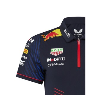Foto 3 | Camiseta Polo Oficial 2023 Red Bull Racing Azul para Mujer