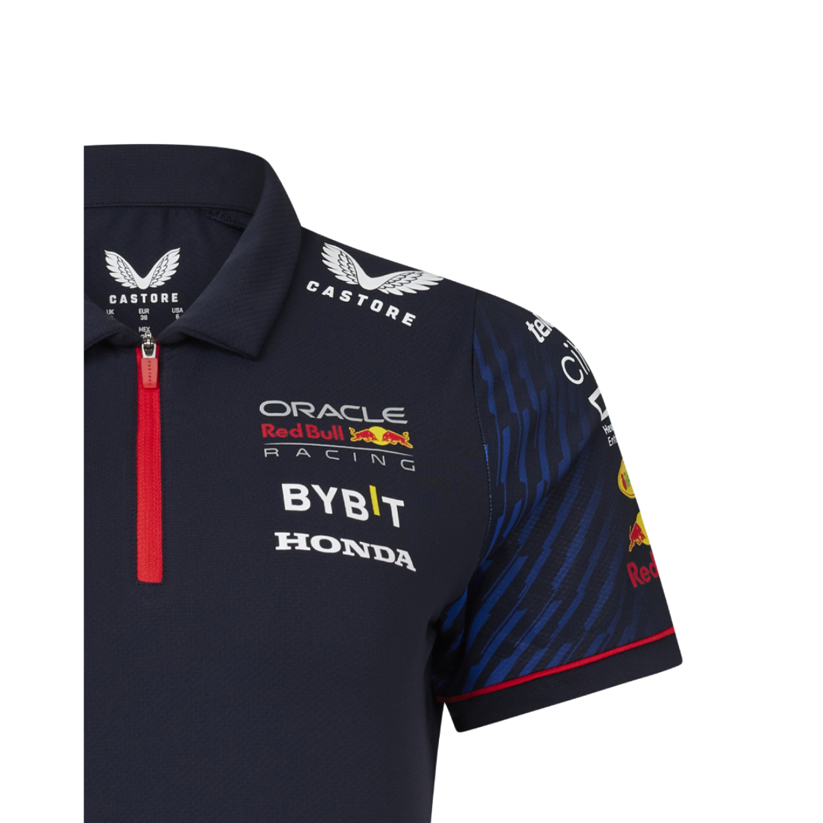 Foto 4 | Camiseta Polo Oficial 2023 Red Bull Racing Azul para Mujer