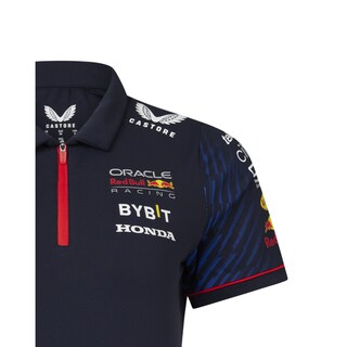 Foto 4 | Camiseta Polo Oficial 2023 Red Bull Racing Azul para Mujer