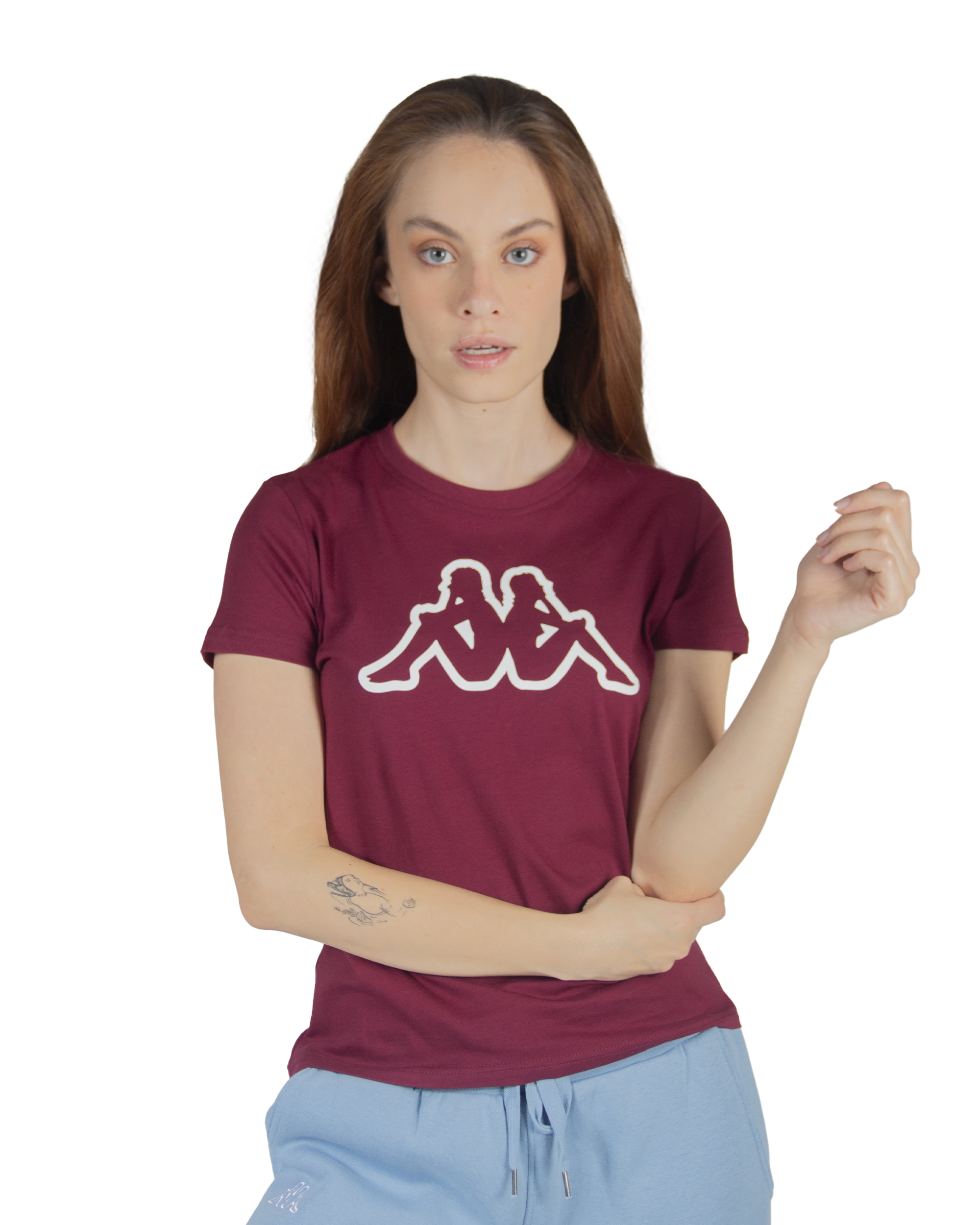Foto 2 pulgar | Playera Manga Corta Dama Kappa Logo Bram Slim