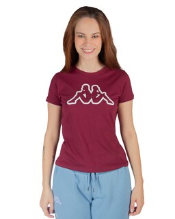 Foto 3 | Playera Manga Corta Dama Kappa Logo Bram Slim