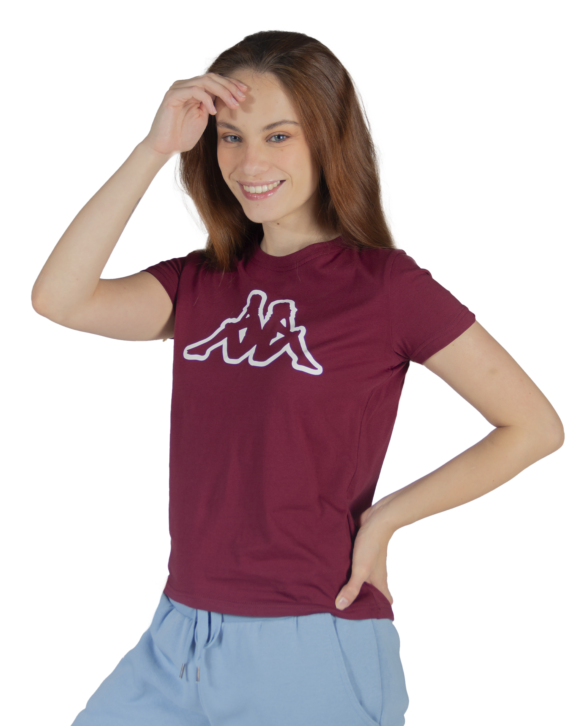 Foto 5 pulgar | Playera Manga Corta Dama Kappa Logo Bram Slim