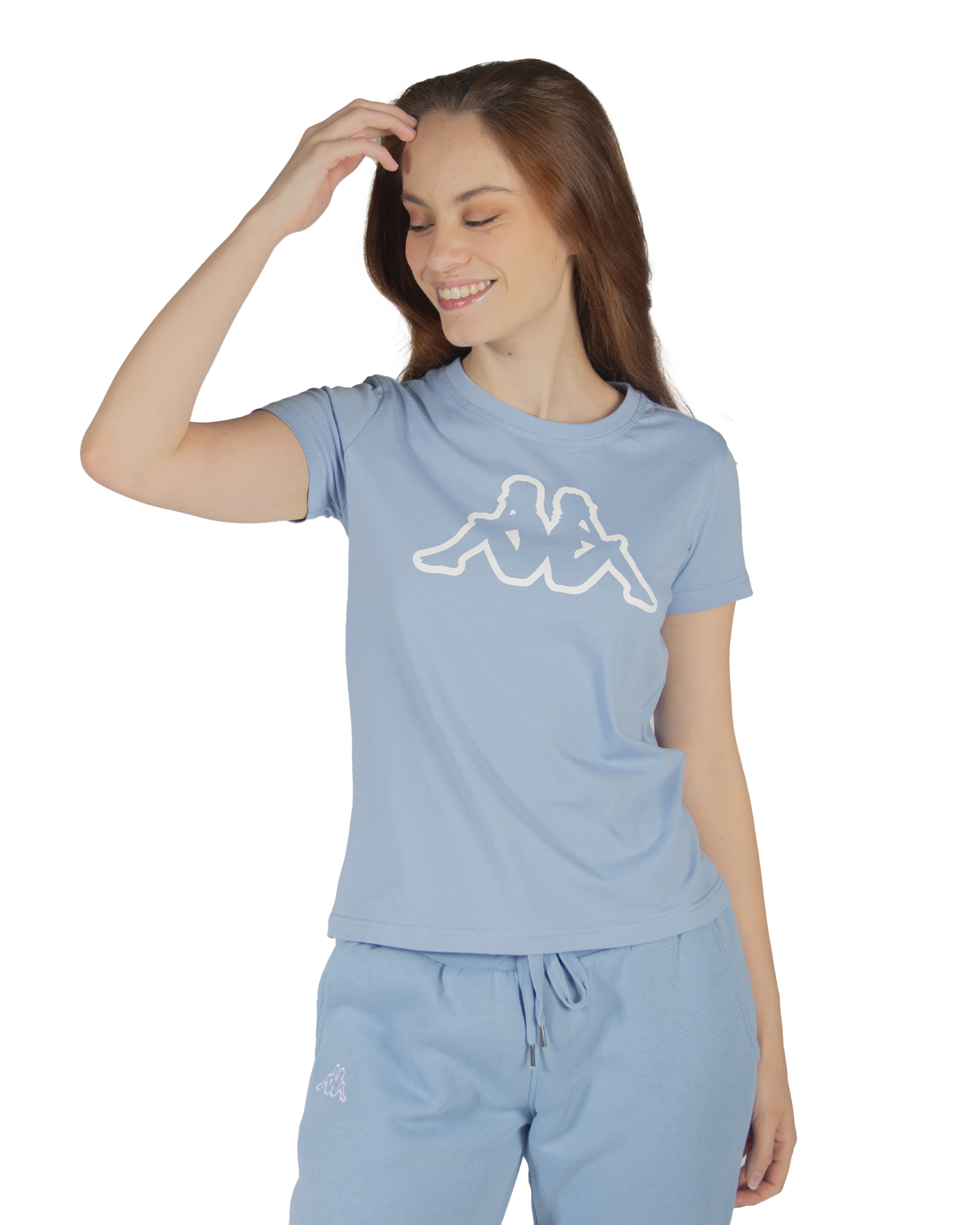 Foto 4 pulgar | Playera Manga Corta Dama Kappa Logo Bram Slim