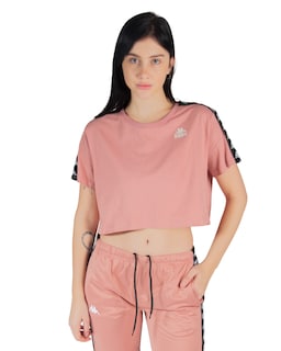 Foto 1 | Playera Manga Corta Dama Kappa Banda 222 Apua