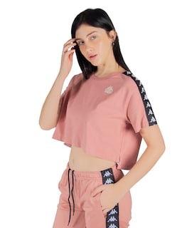 Foto 4 | Playera Manga Corta Dama Kappa Banda 222 Apua