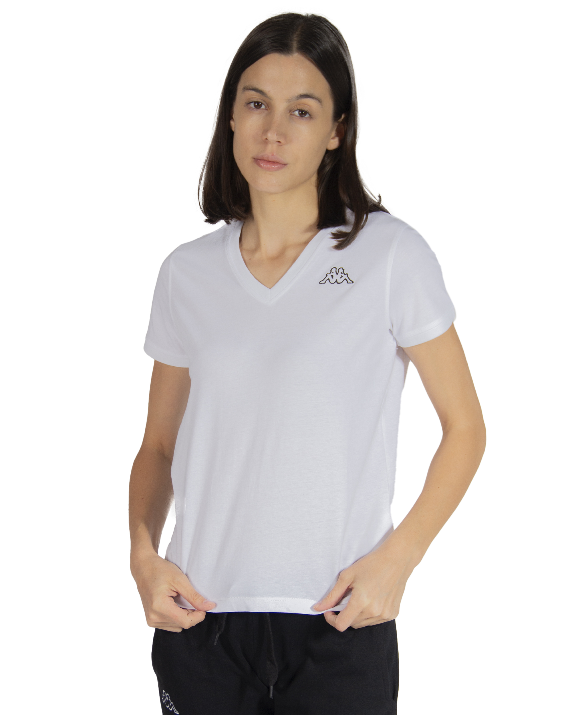 Foto 2 pulgar | Playera Manga Corta Dama Kappa Logo Cabou