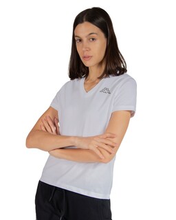 Foto 3 | Playera Manga Corta Dama Kappa Logo Cabou
