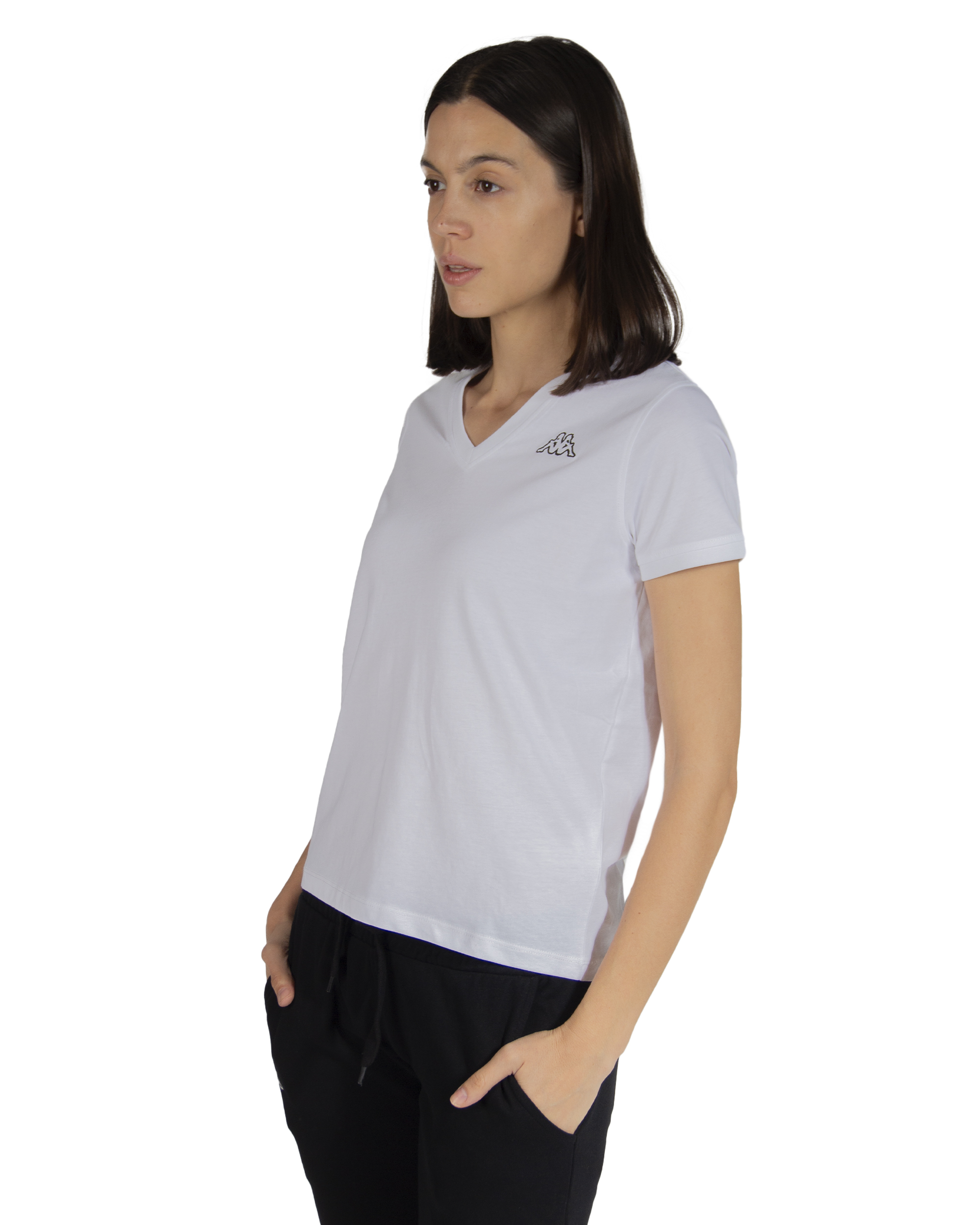 Foto 5 pulgar | Playera Manga Corta Dama Kappa Logo Cabou