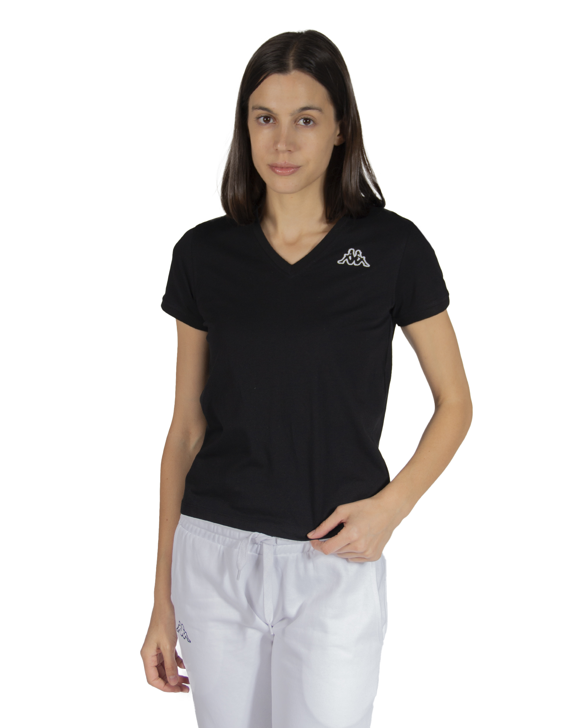 Foto 4 pulgar | Playera Manga Corta Dama Kappa Logo Cabou