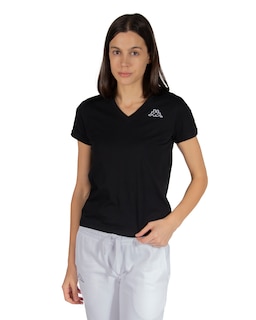 Foto 3 | Playera Manga Corta Dama Kappa Logo Cabou