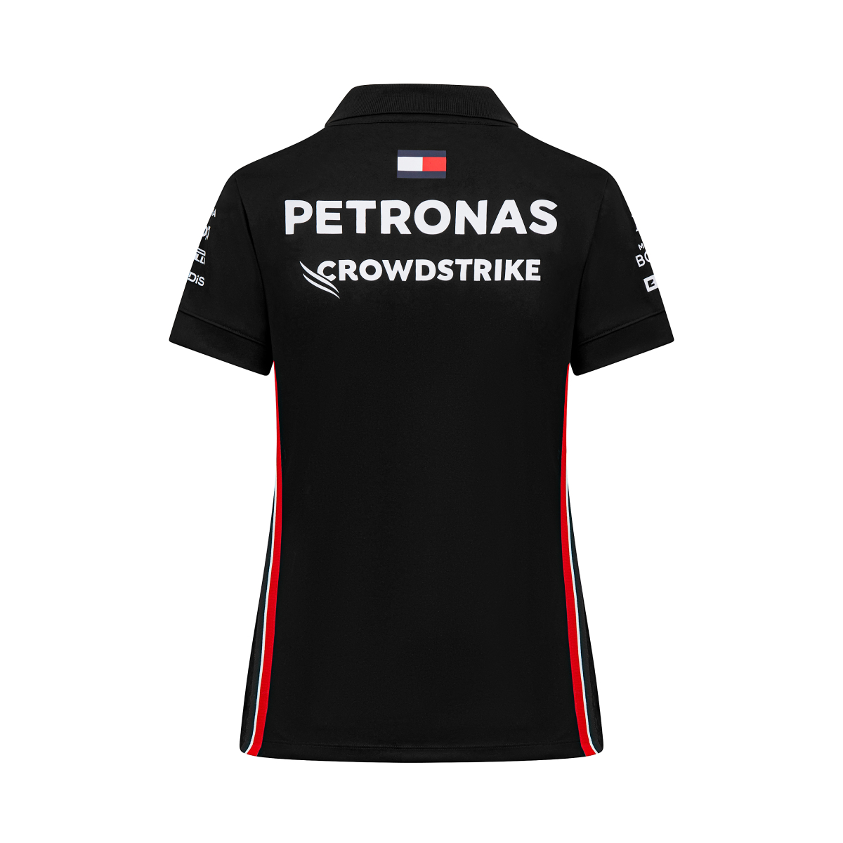 Foto 3 pulgar | Camiseta Polo Mercedes AMG Petronas Oficial 2023 Negra para Mujer