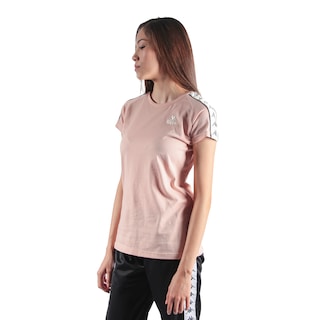 Foto 1 | Playera Manga Corta Kappa Banda 222 Apan para Mujer
