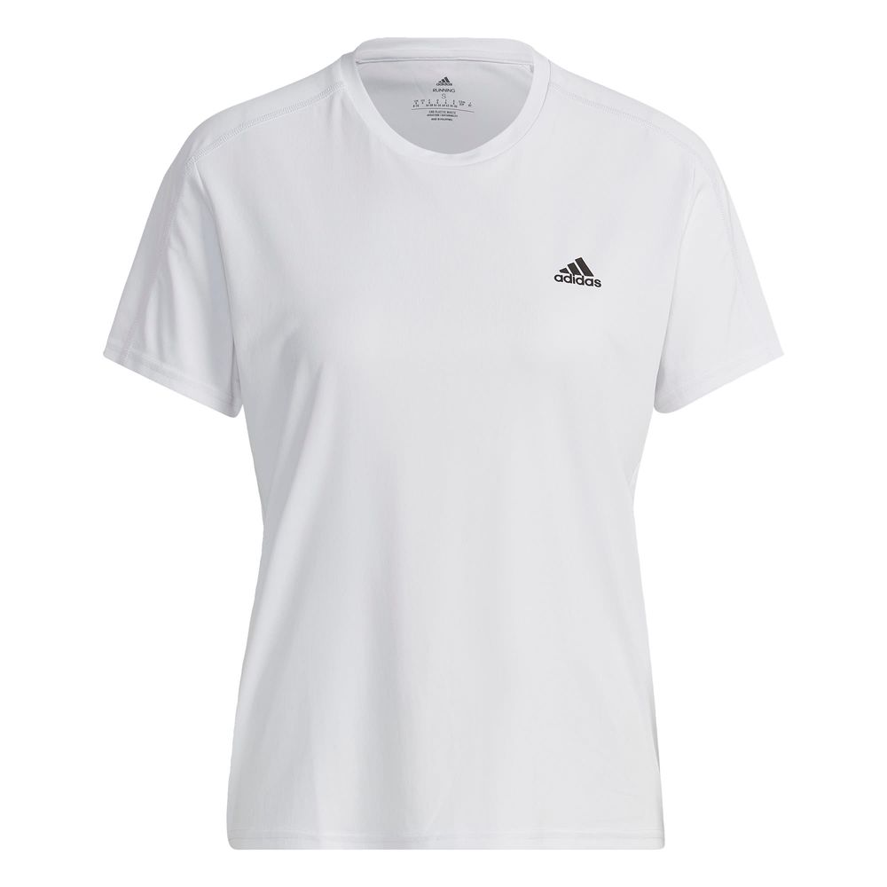 Foto 2 pulgar | Playera Adidas Run It Blanca para Mujer