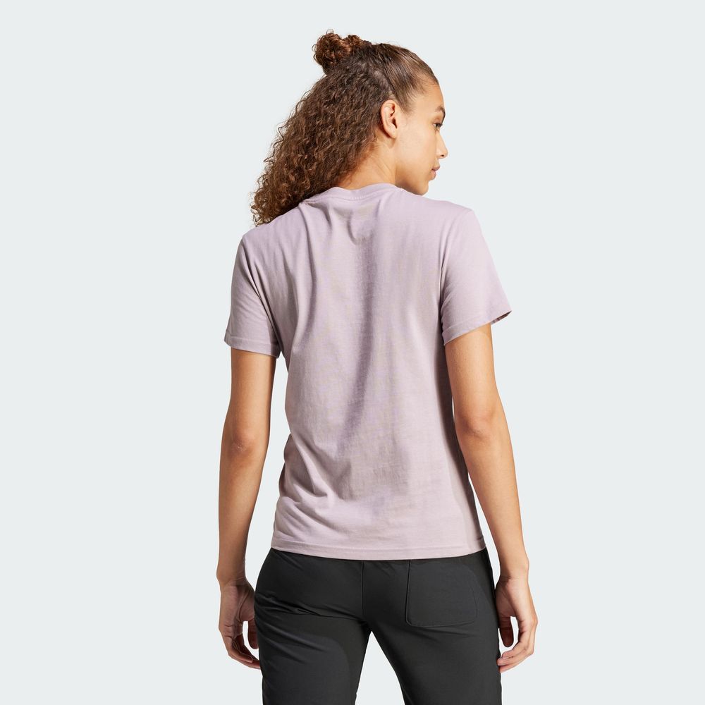 Foto 5 pulgar | Playera Terrex Classic Logo Adidas Violeta para Mujer