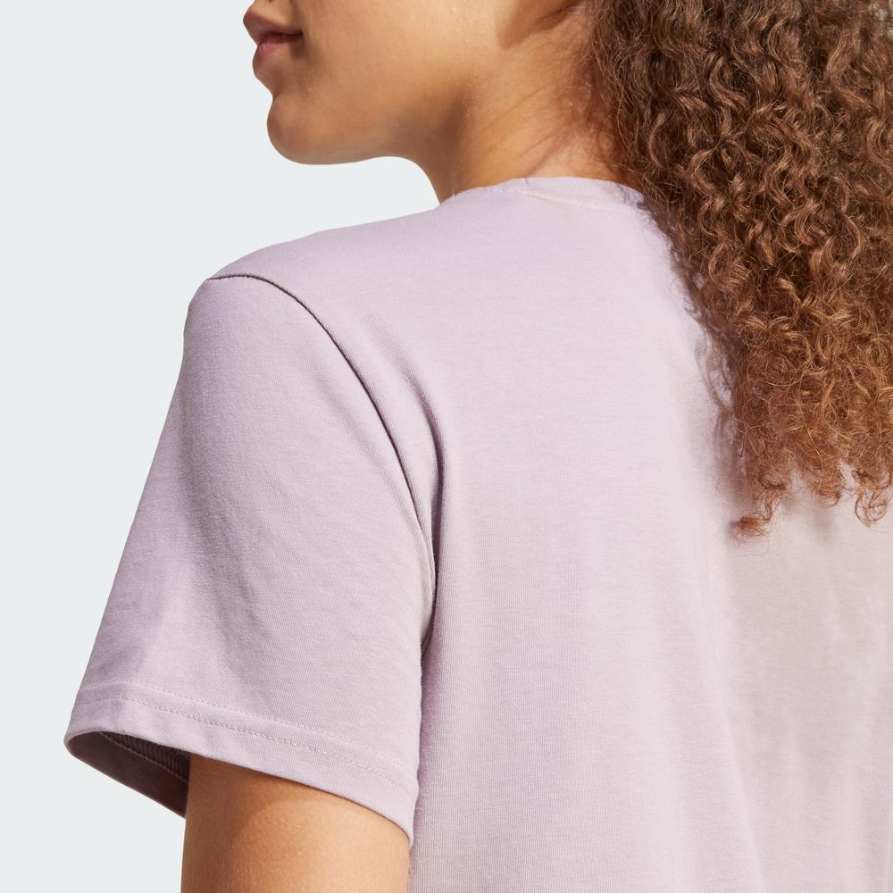 Foto 7 pulgar | Playera Terrex Classic Logo Adidas Violeta para Mujer