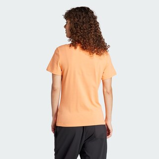 Foto 2 | Playera Terrex Classic Logo Adidas Naranja Mujer