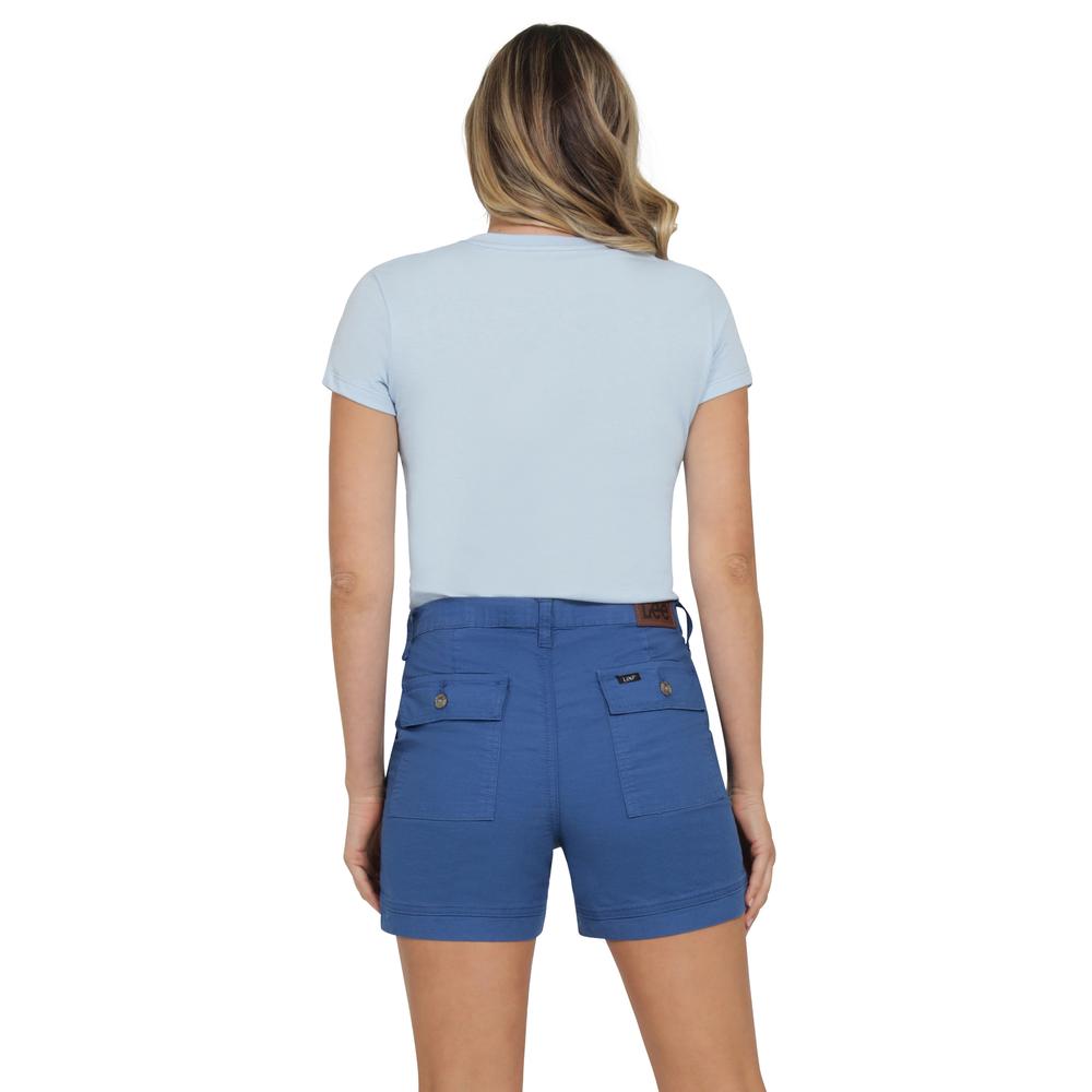 Foto 4 pulgar | Playera Lee Slim Fit 440 Azul Cielo para Mujer